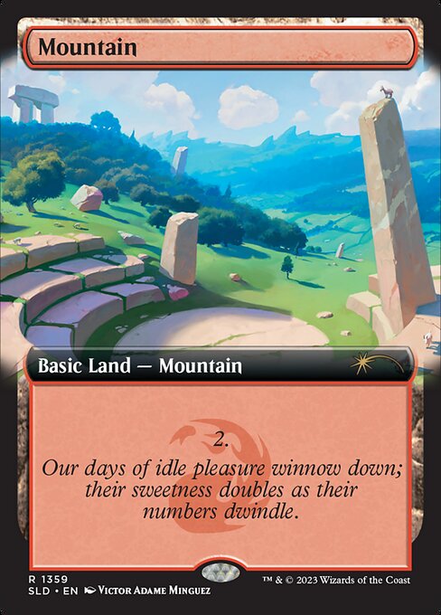SLD: Mountain (1359) (Foil)
