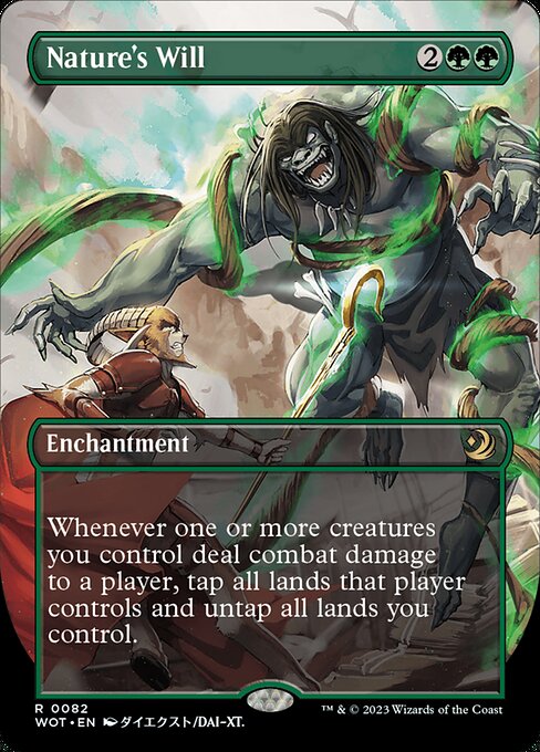WOT: Nature's Will (Anime Borderless) (Foil)