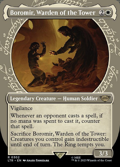 LTR: Boromir, Warden of the Tower (Showcase) (Foil)