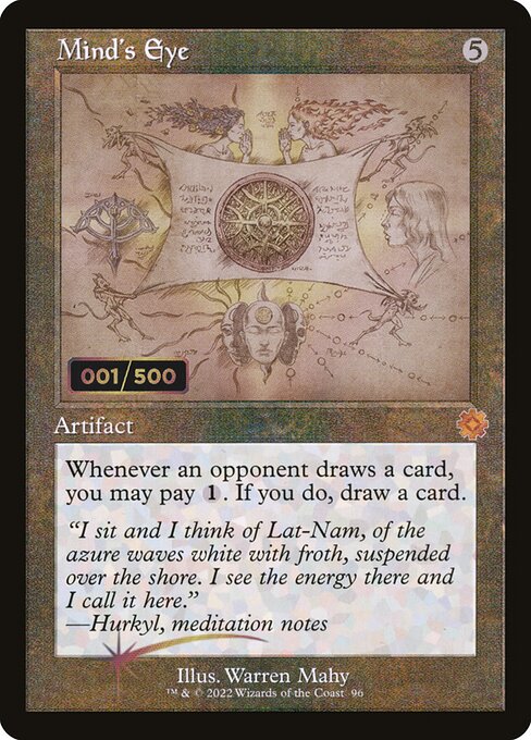 BRR: Mind's Eye (Schematic) (Serial Numbered) (Foil)