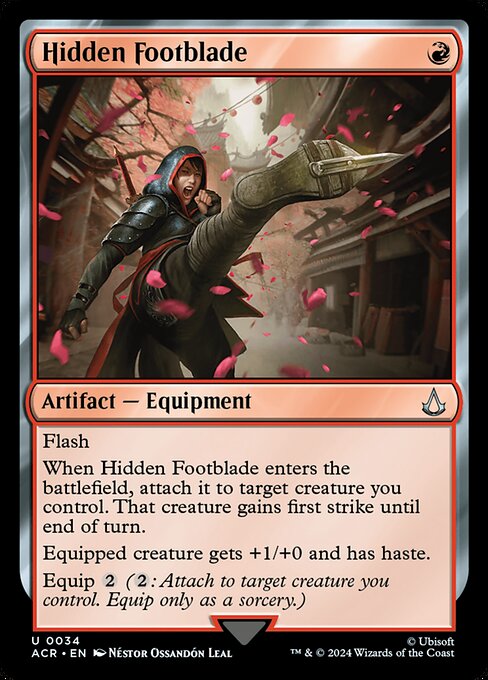 ACR: Hidden Footblade (Foil)