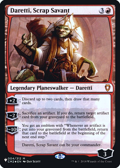 PLST: Daretti, Scrap Savant (CM2) (Foil)
