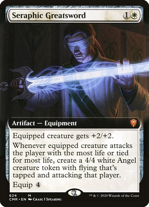 CMR: Seraphic Greatsword (Extended Art) (Foil)