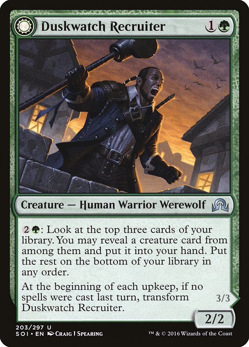 SOI: Duskwatch Recruiter