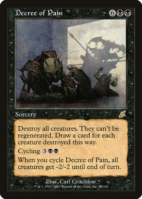 SCG: Decree of Pain