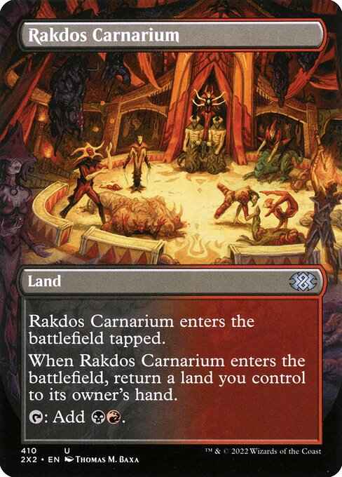 2X2: Rakdos Carnarium (Borderless) (Foil)