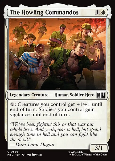 MSC: The Howling Commandos