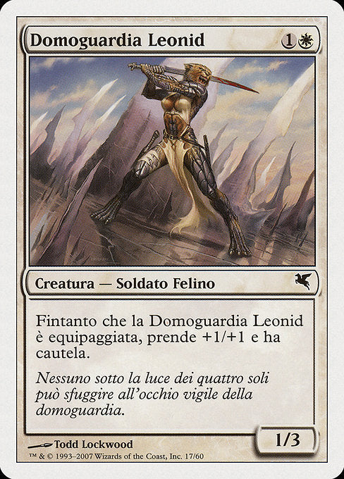 PSAL: Leonin Den-Guard (Italian) - "Domoguardia Leonid" (L17)