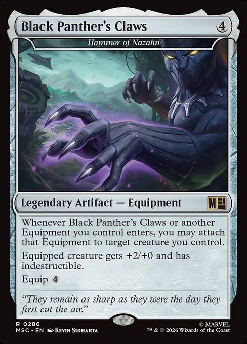 MSC: Black Panther's Claws - Hammer of Nazahn