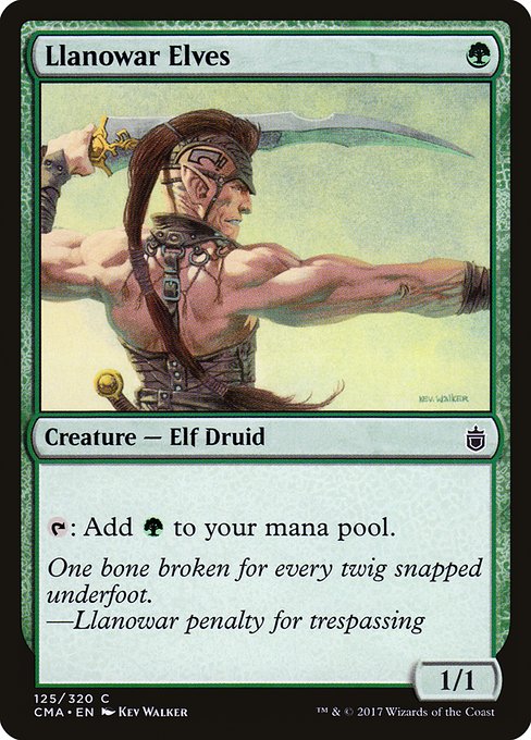 CMA: Llanowar Elves