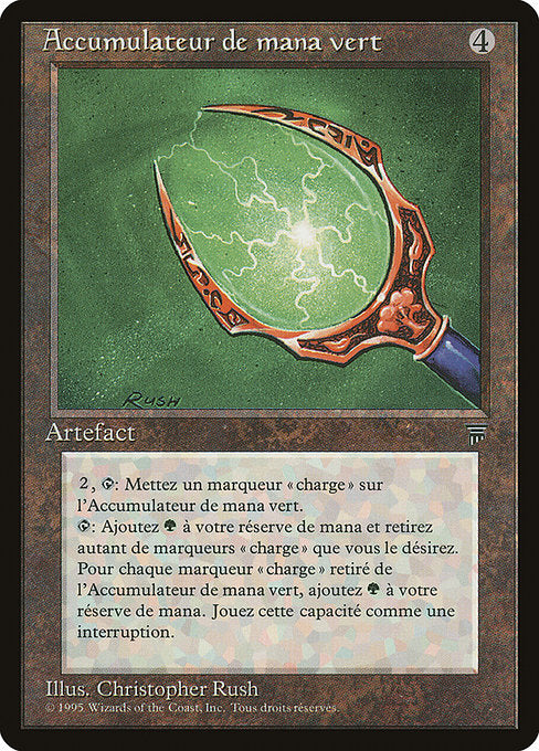 REN: Green Mana Battery (French) - "Accumulateur de mana vert"
