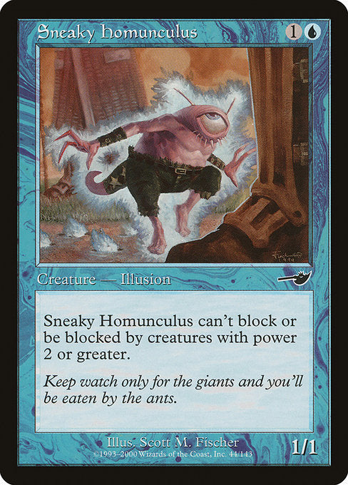 NEM: Sneaky Homunculus (Foil)