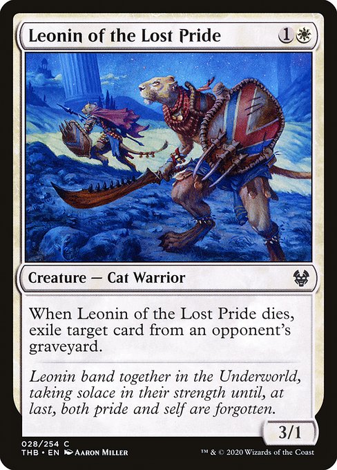 THB: Leonin of the Lost Pride