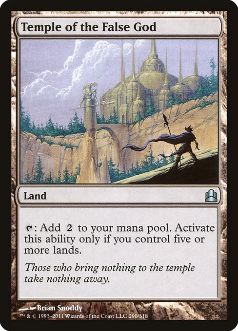 CMD: Temple of the False God