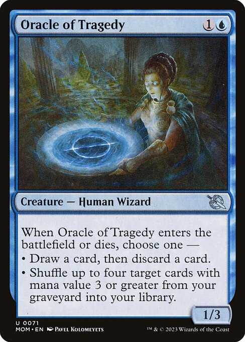 MOM: Oracle of Tragedy