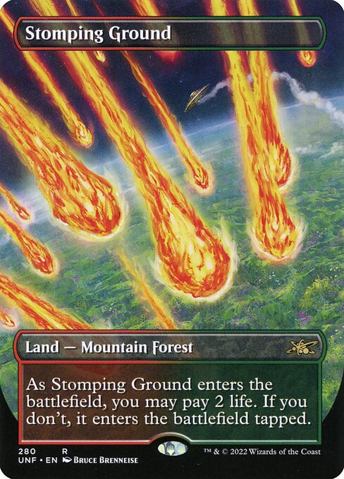 UNF: Stomping Ground (Borderless) (Foil)