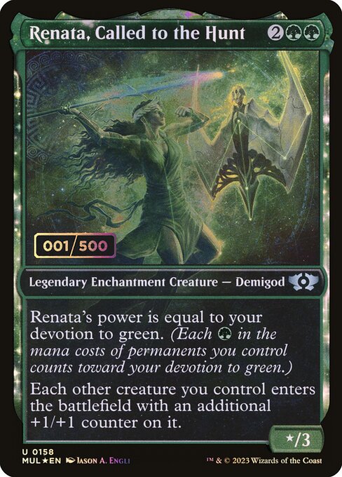 MUL: Renata, Called to the Hunt (Serial Numbered) (Foil)