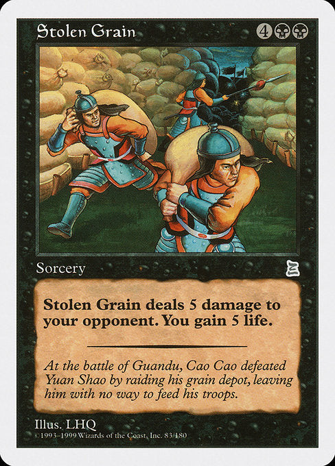 PTK: Stolen Grain