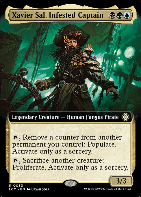 LCC: Xavier Sal, Infested Captain (Extended Art) (Foil)