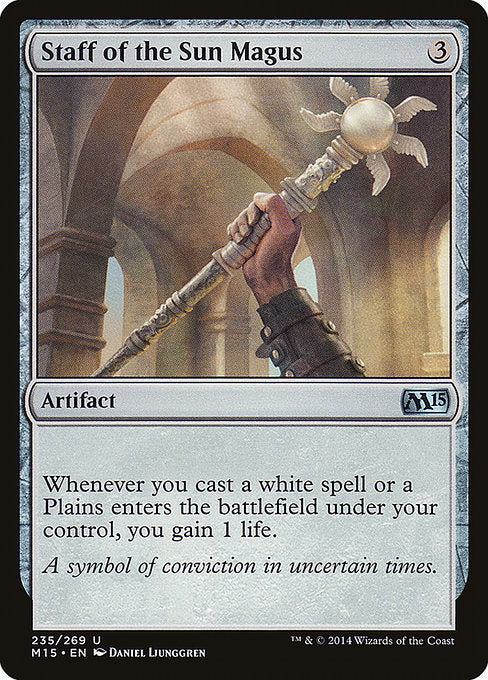 M15: Staff of the Sun Magus (Foil)