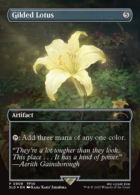 SLD: Gilded Lotus (Rainbow Foil) (909)