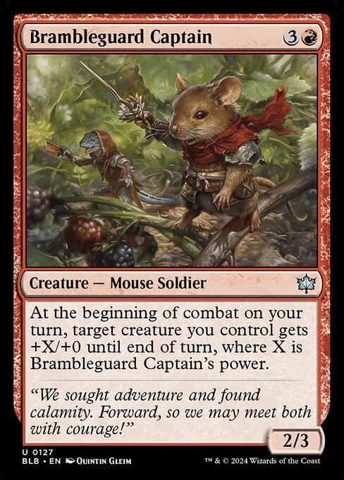BLB: Brambleguard Captain (Foil)