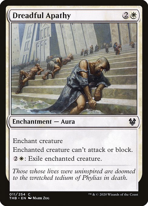 THB: Dreadful Apathy (Foil)