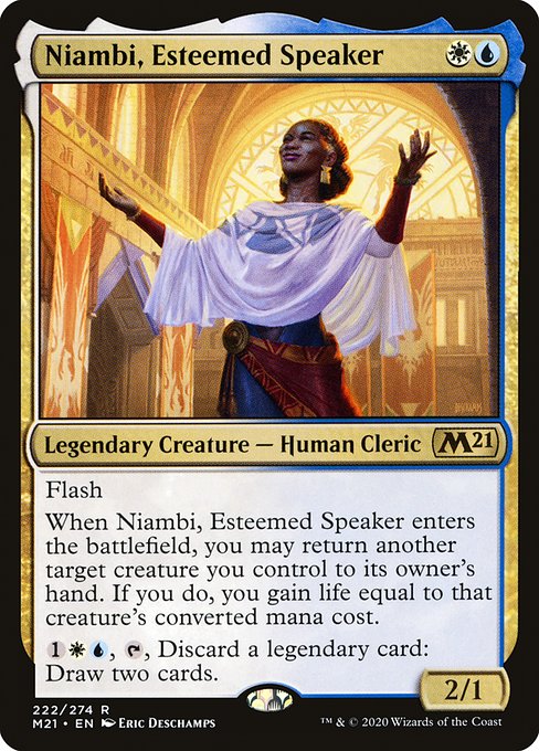 M21: Niambi, Esteemed Speaker (Foil)