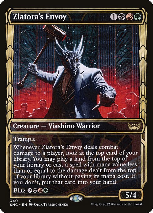 SNC: Ziatora's Envoy (Showcase) (Foil)