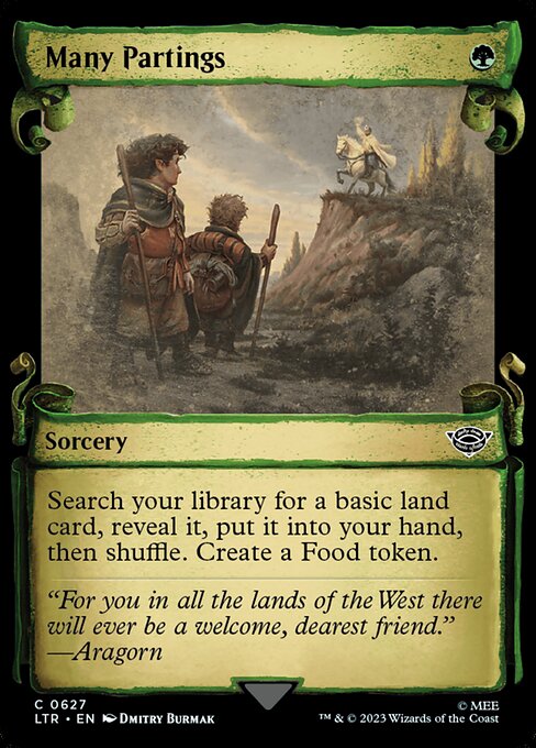 LTR: Many Partings (Showcase Scrolls)