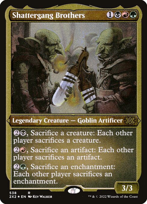 2X2: Shattergang Brothers (Foil Etched)