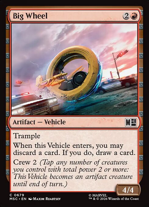 MSC: Big Wheel