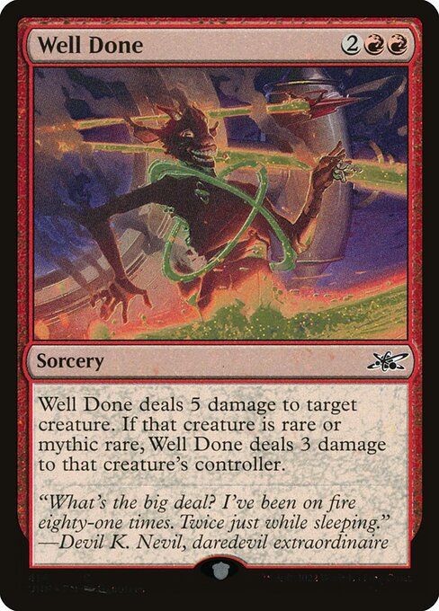 UNF: Well Done (Galaxy Foil)