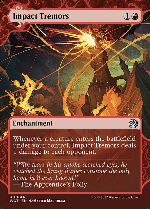 WOT: Impact Tremors (Foil)