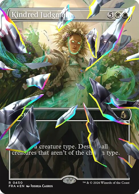 FRA: Kindred Judgment (Borderless) (Facet Foil)