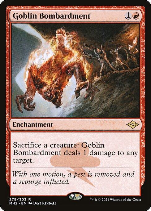 MH2: Goblin Bombardment (Foil Etched)