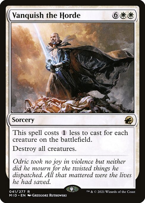 MID: Vanquish the Horde (Foil)