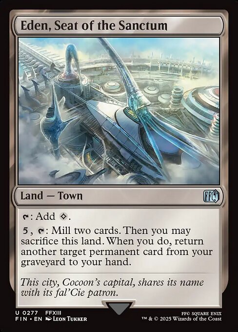 FIN: Eden, Seat of the Sanctum (Foil)