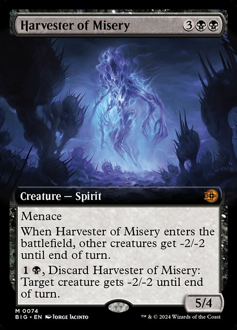 BIG: Harvester of Misery (Extended Art) (Foil)