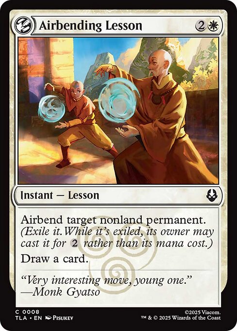 TLA: Airbending Lesson (Foil)