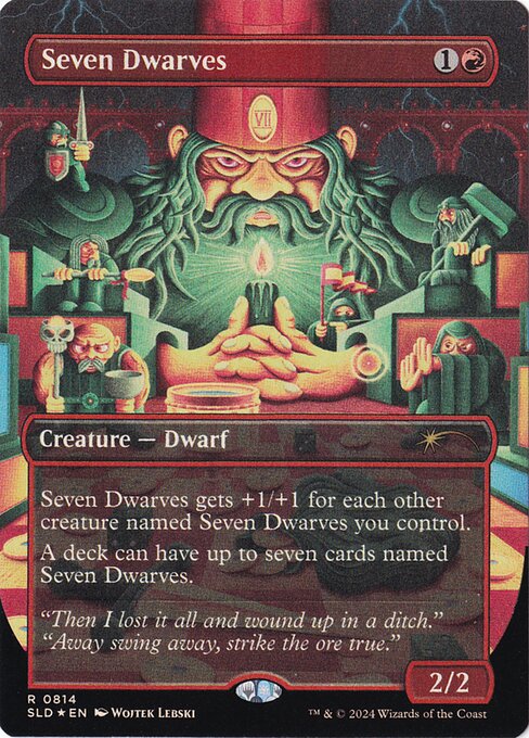 SLD: Seven Dwarves (0814) (Foil)