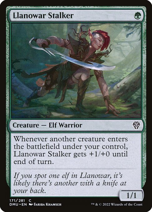 DMU: Llanowar Stalker