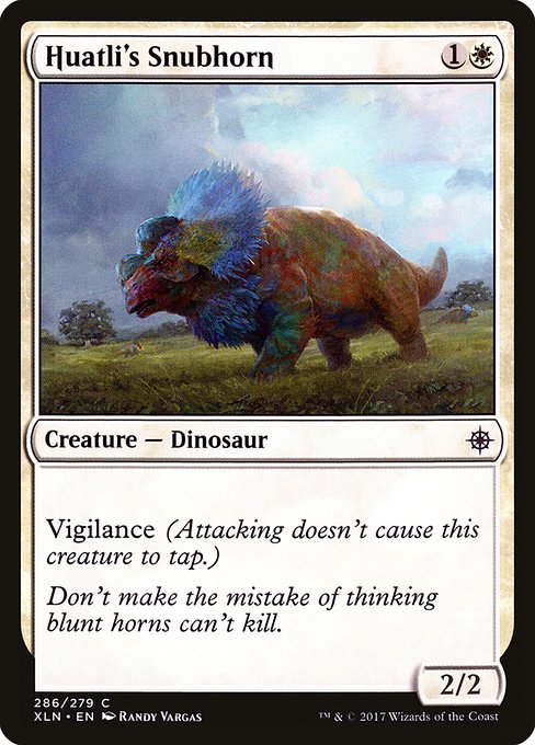 XLN: Huatli's Snubhorn
