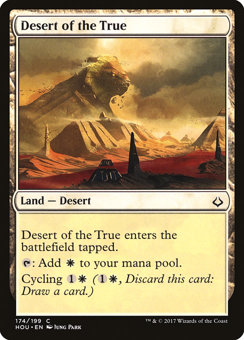 HOU: Desert of the True