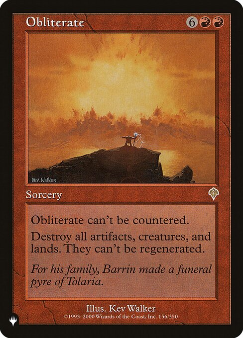 PLST: Obliterate