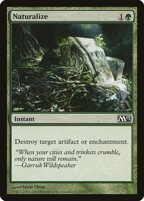 M13: Naturalize