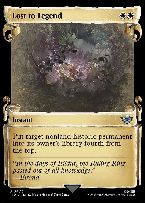 LTR: Lost to Legend (Showcase Scrolls) (Foil)