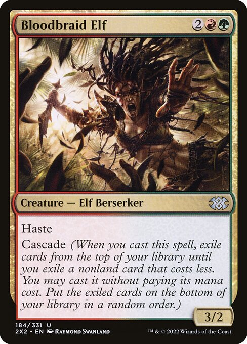2X2: Bloodbraid Elf (Foil)