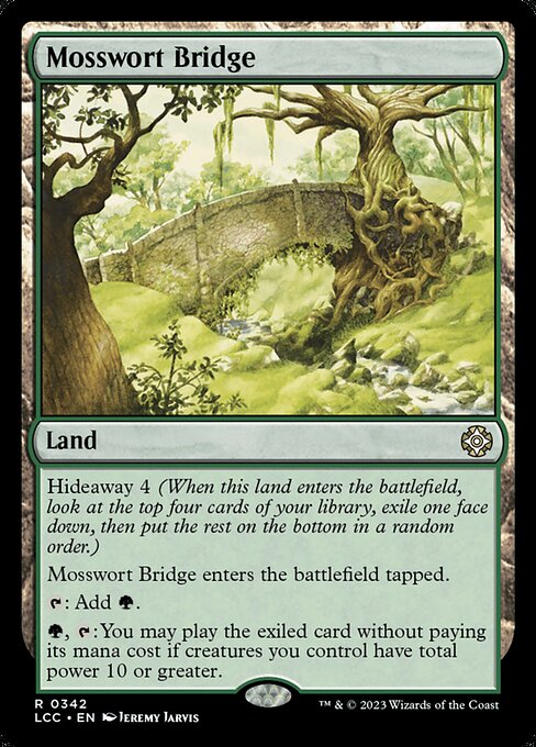 LCC: Mosswort Bridge