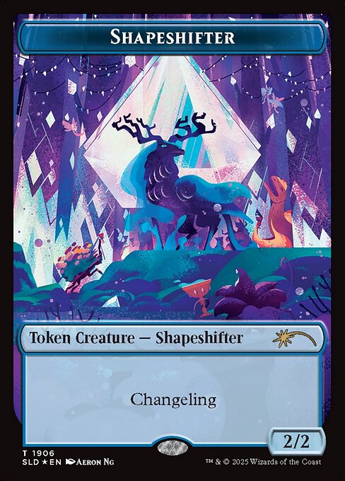 SLD: Shapeshifter Token (1906) (Double Rainbow Foil)